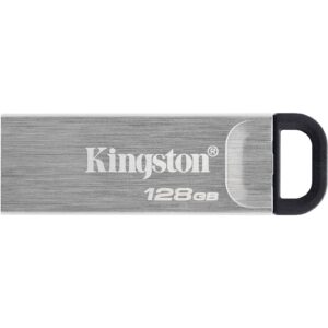 Kingston DataTraveler Kyson 128GB USB 3.2 Capless Metal USB Flash Drive - Image 3