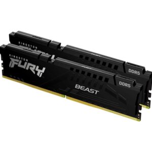 Kingston FURY Beast KF560C36BBE2K2-32 32GB (2x16GB) System Memory, 6000MT/s, DDR5, CL36, DIMM, Black, AMD EXPO Certified - Image 2