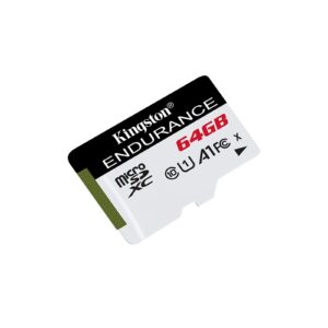 Kingston SDCE/64GB High Endurance micro SD Flash Memory Card, 64GB, Class 10, A1, UHS-I U1, Retail Packed - Image 3