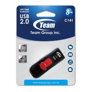 Team C141 8GB USB 2.0 Red USB Flash Drive - Image 2