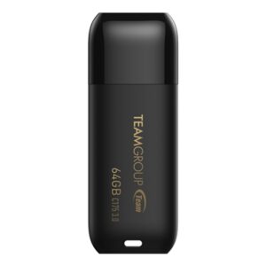 Team C175 64GB USB 3.2 Black USB Flash Drive - Image 2