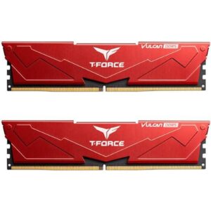 TeamGroup T-Force VULCAN Red DIMM Kit 64GB (2 x 32GB), DDR5 6000MHz System Memory - Image 3