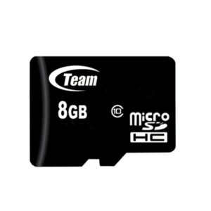 Team 8GB Micro SDHC Class 10 Flash Card with Adapter - Image 2