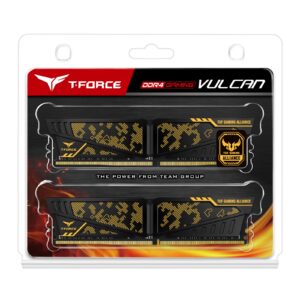 Team T-Force Vulcan TUF Gaming Alliance 16GB (2 x 8GB) DDR4 3600MHz DIMM System Gaming Memory - Image 3