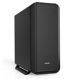 be quiet! Silent Base 802 Case, Black, Mid Tower, 2 x USB 3.2 Gen 1 Type-A / 1 x USB 3.2 Gen 2 Type-C, 10mm Front & Side Sound-Dampening Mats, 3 x Pure Wings 2 140mm Black PWM Fans Included, Interchangeable Top & Front Panels - Image 2