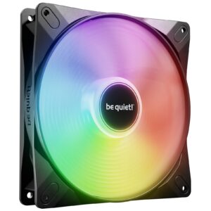 Be Quiet! LIGHT WINGS LX 140mm PWM High-Speed Case Fan, Rifle Bearing, 9 optimized fan blades with perfect angle for extraordinary air pressure, 3 Years Warranty - Image 3