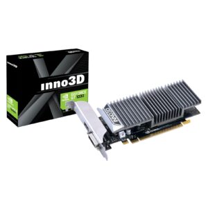 Inno3D NVIDIA GeForce GT 1030 2GB GDDR5 Graphics Card, 2GB GDDR5, 384 CUDA Cores, 1468 MHz Boost Clock, Passive Cooling, 1x DVI-D / 1x HDMI Port - Image 3