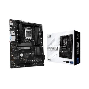 ASRock B860 Pro-A Intel 1851 Socket Motherboard, ATX, 4x DDR5 Slots, 3x M.2 Sockets, 2x USB-C Port, 2.5GbE LAN, 1x DisplayPort / 1x HDMI Port - Image 2