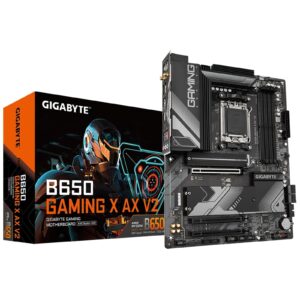 Gigabyte B650 GAMING X AX V2 AMD AM5 Socket Motherboard, ATX, 4x DDR5 Slots, 3x M.2 Sockets, 2x USB-C Port, Fitted I/O Shield, 2.5GbE LAN, Wi-Fi 6E, 1x DisplayPort / 1x HDMI Port - Image 3