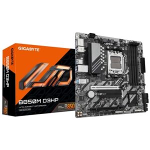 Gigabyte B850M D3HP AMD AM5 Socket Motherboard, Micro-ATX, 4x DDR5 Slots, 2x M.2 Sockets, 2x USB-C Port, GbE LAN, 2x DisplayPorts / 1x HDMI Port - Image 2