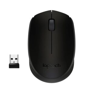 Logitech Wireless Mouse M171, Compact Ambidextrous Curve Design, 12-Month Battery, 2.4 GHz wireless connection, Black - Image 2