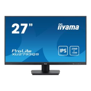 iiyama Prolite XU2793QS-B7 27 inch IPS Monitor, WQHD, 1ms, HDMI, DisplayPort, 100Hz, Speakers, Black, Internal PSU, VESA - Image 3