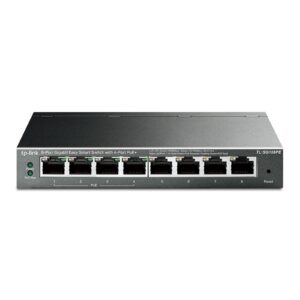 TP-Link TL-SG108PE 8-Port Metal Gigabit Easy Smart Switch with 4-Port PoE+ (64W) - Image 3