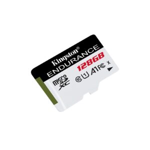 Kingston SDCE/128GB High Endurance micro SD Flash Memory Card, 128GB, Class 10, A1, UHS-I U1, Retail Packed - Image 3