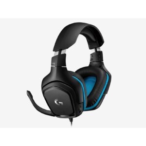 Logitech G432 Gaming Headset, 7.1 Virtual Surround Sound, Compatible with PC, Xbox, PS4, Switch or Mobile Device Via 3.5mm Connection or USB DAC, 50mm Audio Drivers, Enlarged 6mm Mic with Mute Feature - Image 3