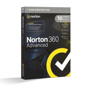 Norton 360 Advanced, Antivirus Software for 10 Devices, 1-year Subscription, Includes Secure VPN, Dark Web Monitoring and Password Manager, 200GB of Cloud Storage, PC/Mac/iOS/Android - Image 3